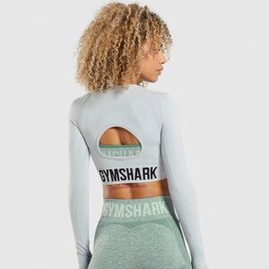 Whitney Simmons cropped long sleeve!